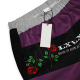 LXVI Jungle Print Unisex track pants(Grape)