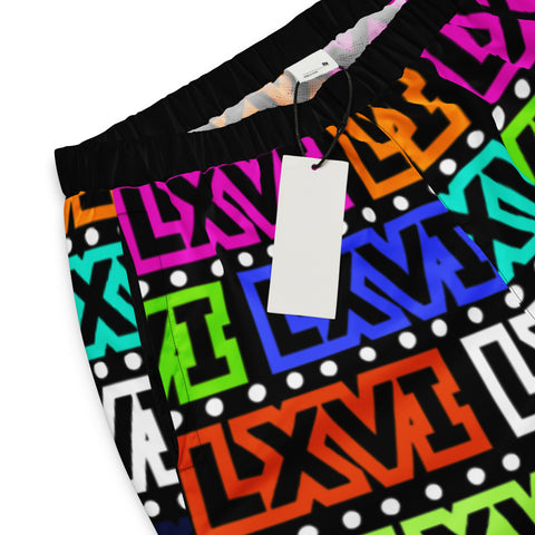 LXVI Neon Lights Unisex track pants