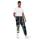 LXVI Plaid-Tri Unisex track pants