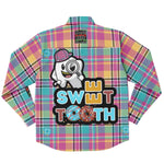 DOPE BLACC "Sweet-Tooth" Long Sleeve Button Down Shirt - AOP