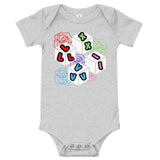 LXVI Blocks Baby short sleeve one piece