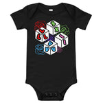LXVI Blocks Baby short sleeve one piece