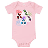 LXVI Blocks Baby short sleeve one piece