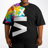 LXVI Big Logo Splash Plus-size T-Shirt