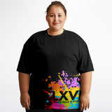 Graffiti Rose T-Shirt (plus size)