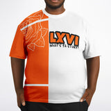 LXVI Rose Stamp Plus-size T-Shirt