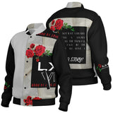 LXVI "Story" Baseball Jacket - AOP