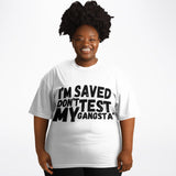 LXVI Test My Gangsta" Plus-size T-Shirt