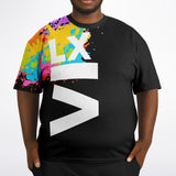 LXVI Big Logo Splash Plus-size T-Shirt