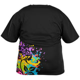 Graffiti Rose T-Shirt (plus size)
