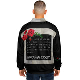 LXVI "Story" Baseball Jacket - AOP