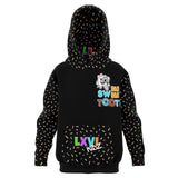 LXVI KIDZ "SweetTooth" Athletic Kids Hoodie - AOP