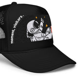LXVI Visitor Foam trucker hat(Black)