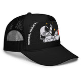 LXVI Visitor Foam trucker hat(Black)