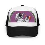 LXVI Visitor Foam trucker hat(Purp/Slime)