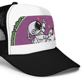 LXVI Visitor Foam trucker hat(Purp/Slime)