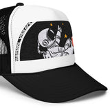 LXVI Visitor Foam trucker hat(Black)