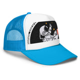 LXVI Visitor Foam trucker hat(Black)