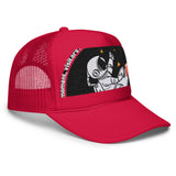 LXVI Visitor Foam trucker hat(Black)