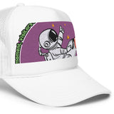 LXVI Visitor Foam trucker hat(Purp/Slime)