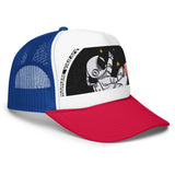 LXVI Visitor Foam trucker hat(Black)