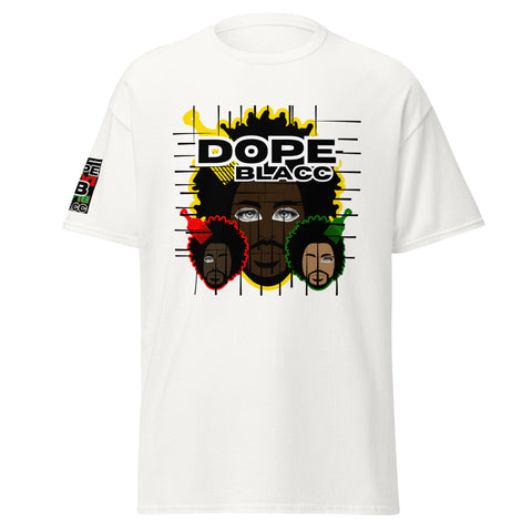 Dope Blacc Afro-Man 1 Men's classic tee