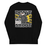 DOPE BLACC "Don't Shoot" Men’s Long Sleeve Shirt