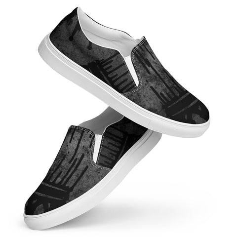 LXVI King Men’s slip-on canvas shoes