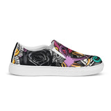 LXVI Graffiti Men’s slip-on canvas shoes
