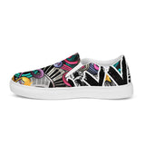 LXVI Graffiti Men’s slip-on canvas shoes