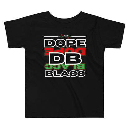 Dope Blacc Toddler Short Sleeve Tee