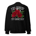 LXVI My Story & Testimony Unisex Sweatshirt