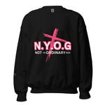 LXVI N.Y.O.G Pink Unisex Sweatshirt