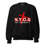 LXVI N.O.Y.G Red Unisex Sweatshirt