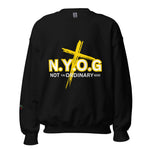 LXVI N.Y.O.G Yellow Unisex Sweatshirt
