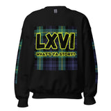 LXVI Plaid-Tri Unisex Sweatshirt