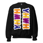 LXVI YHWH White Unisex Sweatshirt