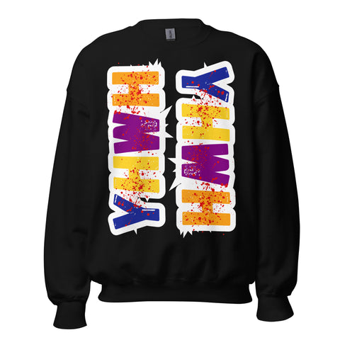 LXVI YHWH White Unisex Sweatshirt