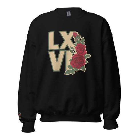 LXVI Rose Leaves Unisex Sweatshirt