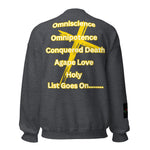 LXVI N.Y.O.G Yellow Unisex Sweatshirt