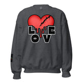 LXVI Love Enemies Unisex Sweatshirt