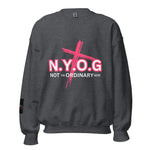 LXVI N.Y.O.G Pink Unisex Sweatshirt