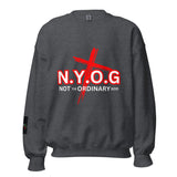 LXVI N.O.Y.G Red Unisex Sweatshirt