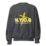 LXVI N.Y.O.G Yellow Unisex Sweatshirt