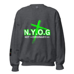 LXVI N.Y.O.G Lime Unisex Sweatshirt