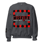 LXVI Misfitz Unisex Sweatshirt RED
