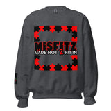 LXVI Misfitz Unisex Sweatshirt RED
