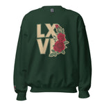 LXVI Rose Leaves Unisex Sweatshirt