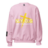 LXVI N.Y.O.G Yellow Unisex Sweatshirt