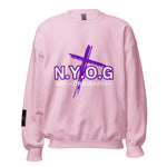 LXVI N.Y.O.G Purple Unisex Sweatshirt